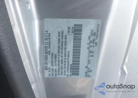 2001 Ford Mustang from USA, damaged, VIN 1FAFP44481F146743